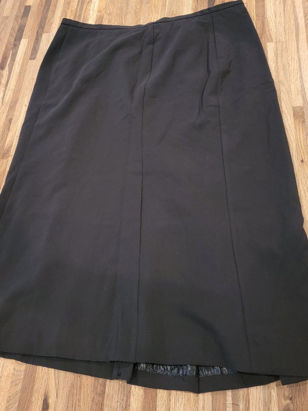 Worthington Black Calf Length Boot/Trouser Skirt